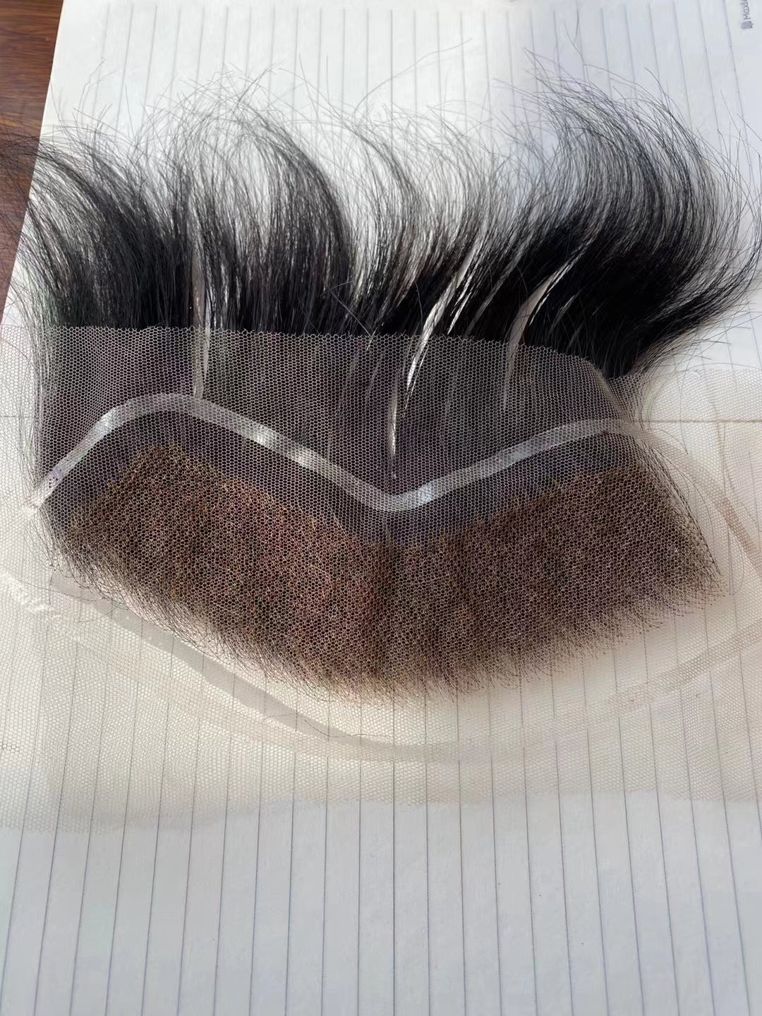 How to connect hair and a lace base