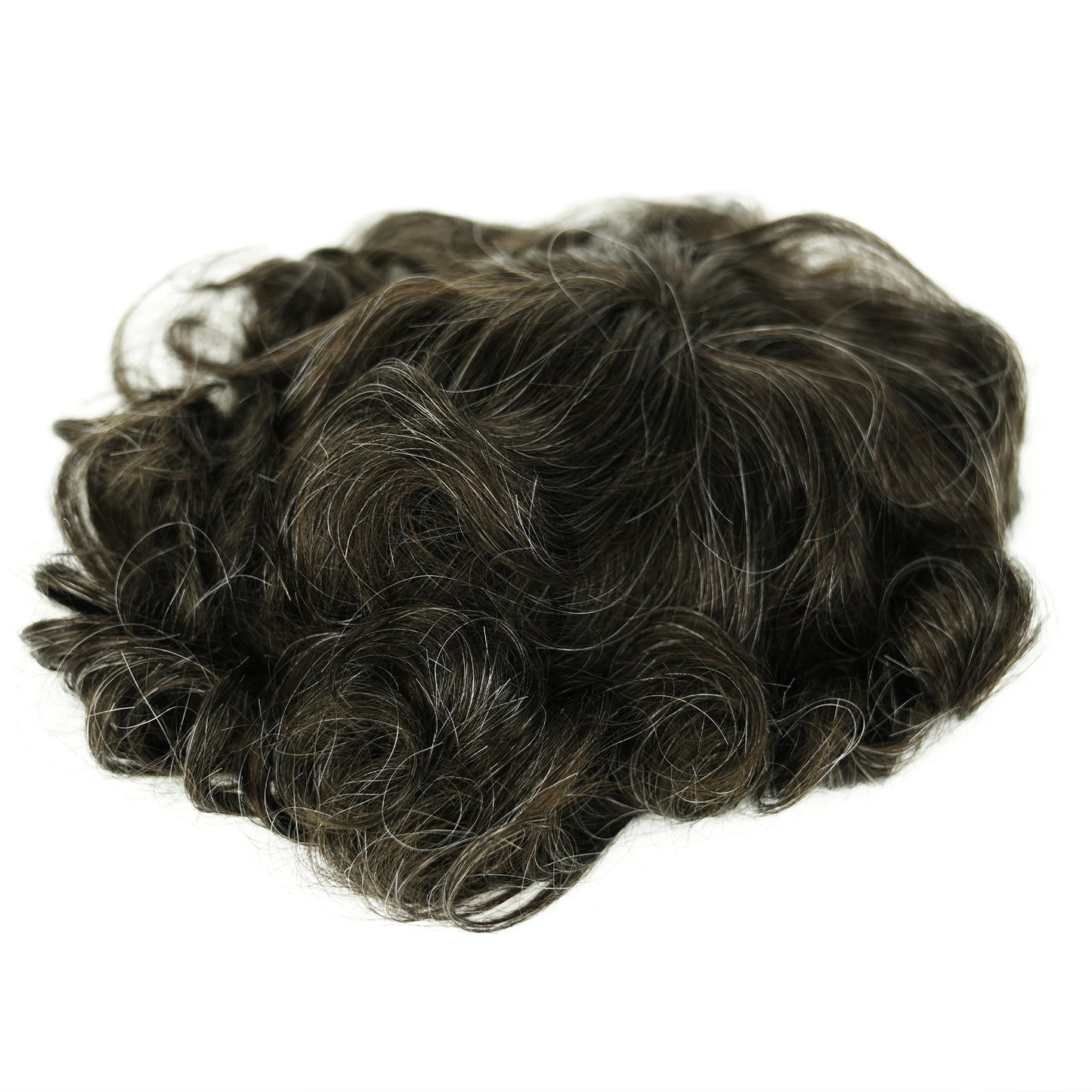 AHF16 BIO, encaje francés de 1 pulgada de frente, 0,08 mm de espesor. Piel el resto.