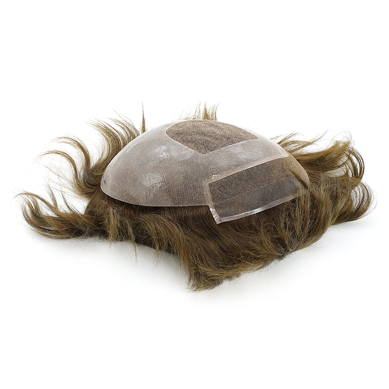 AHF-CM112 Welded lace with wide Poly in the sides and back, front 1inch Swiss lace front